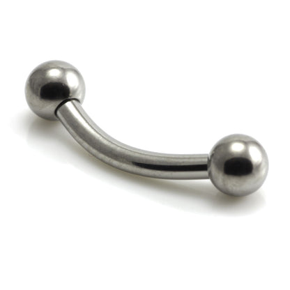Titanium External Thread Micro Banana - UK Made