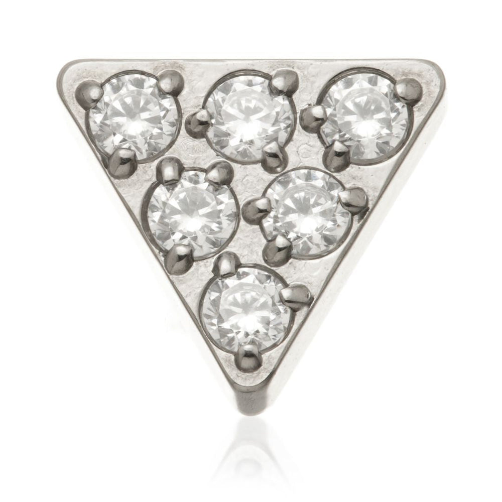 Ti Internal Jewelled Triangle Attachment