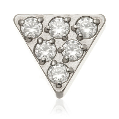 Ti Internal Jewelled Triangle Attachment