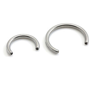 Titanium Internal Thread Circular Barbell Stem
