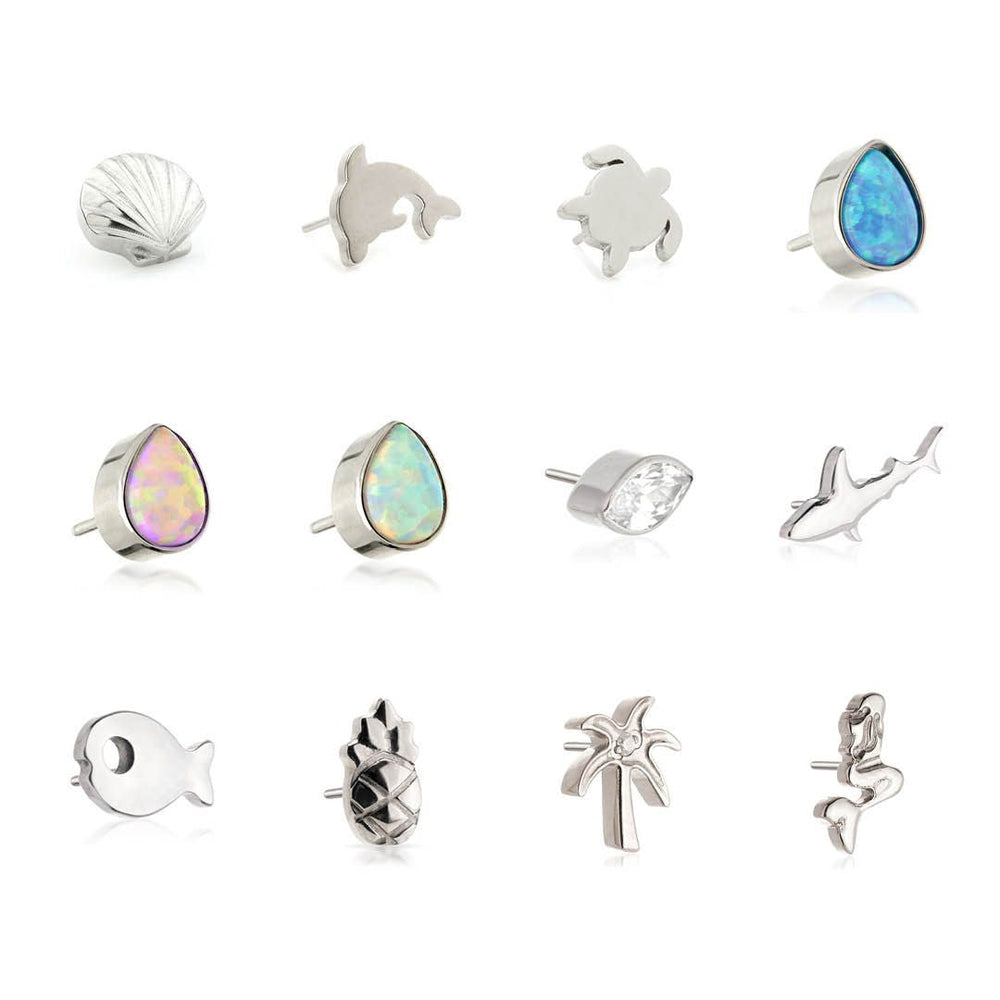 TiC Mixed Threadless Labret Bundle - Refill