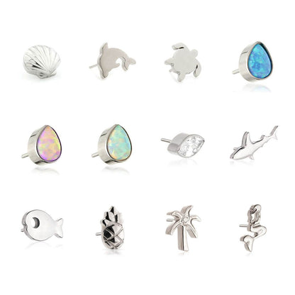 TiC Mixed Threadless Labret Bundle - Refill