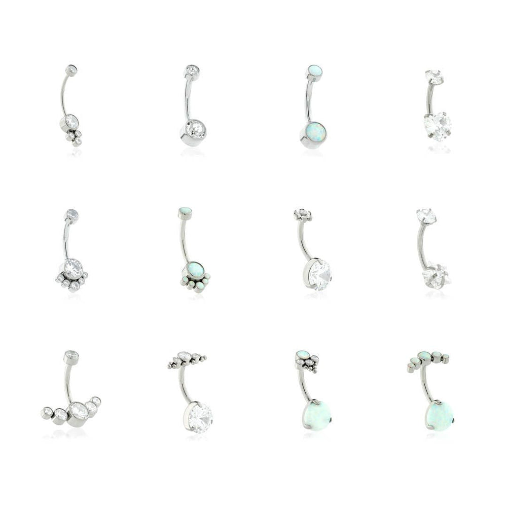 TiC Threadless Navel Bar Bundle - Refill