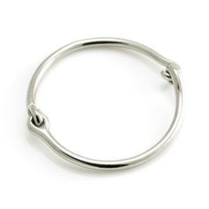 1x Steel Hoop Tunnel Jewellery 2