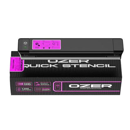 Ozer Quick Stencil Wireless Bluetooth Thermal Stencil Printer