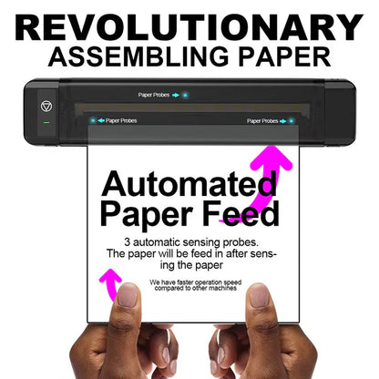 Ozer Quick Stencil Wireless Bluetooth Thermal Stencil Printer