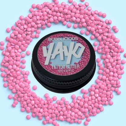 Yayo Bubblicious Tattoo Butter Retail Box